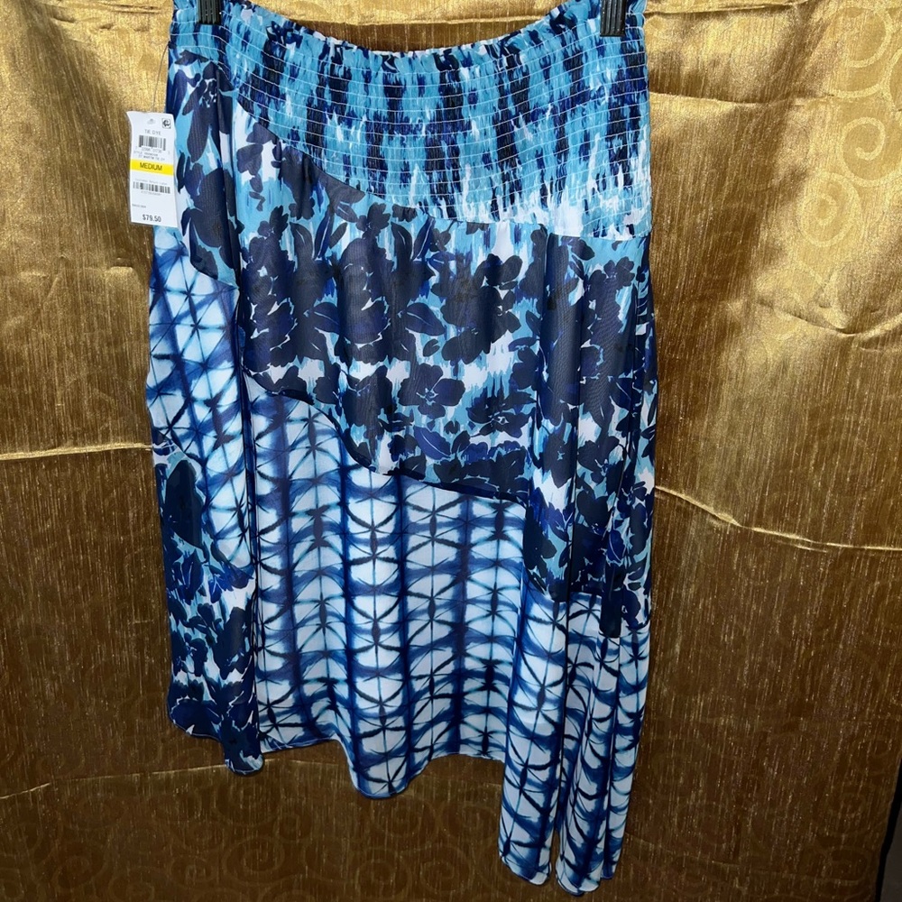 Women skirt tie dyed medium